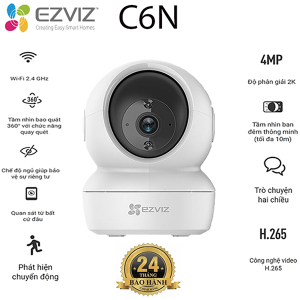 EZVIZ C6N 4MP - Camera IP Wifi EZVIZ C6N 4MP 2K - Hàng Chính Hãng