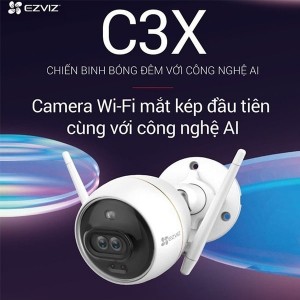 EZVIZ C3X Camera kép - Camera IP Wifi 2MP Ezviz C3X tích hợp AI báo động