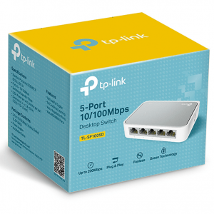 Switch TP-Link 5 port 100Mbps TL-SF1005D chính hãng