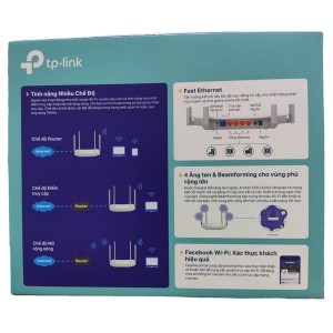 TP-LINK C50 - Bộ phát Wi-Fi Băng Tần Kép AC1200 Archer C50